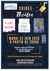 Soirée théâtre